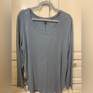 Halogen Gray Long Sleeve Women's Tunic